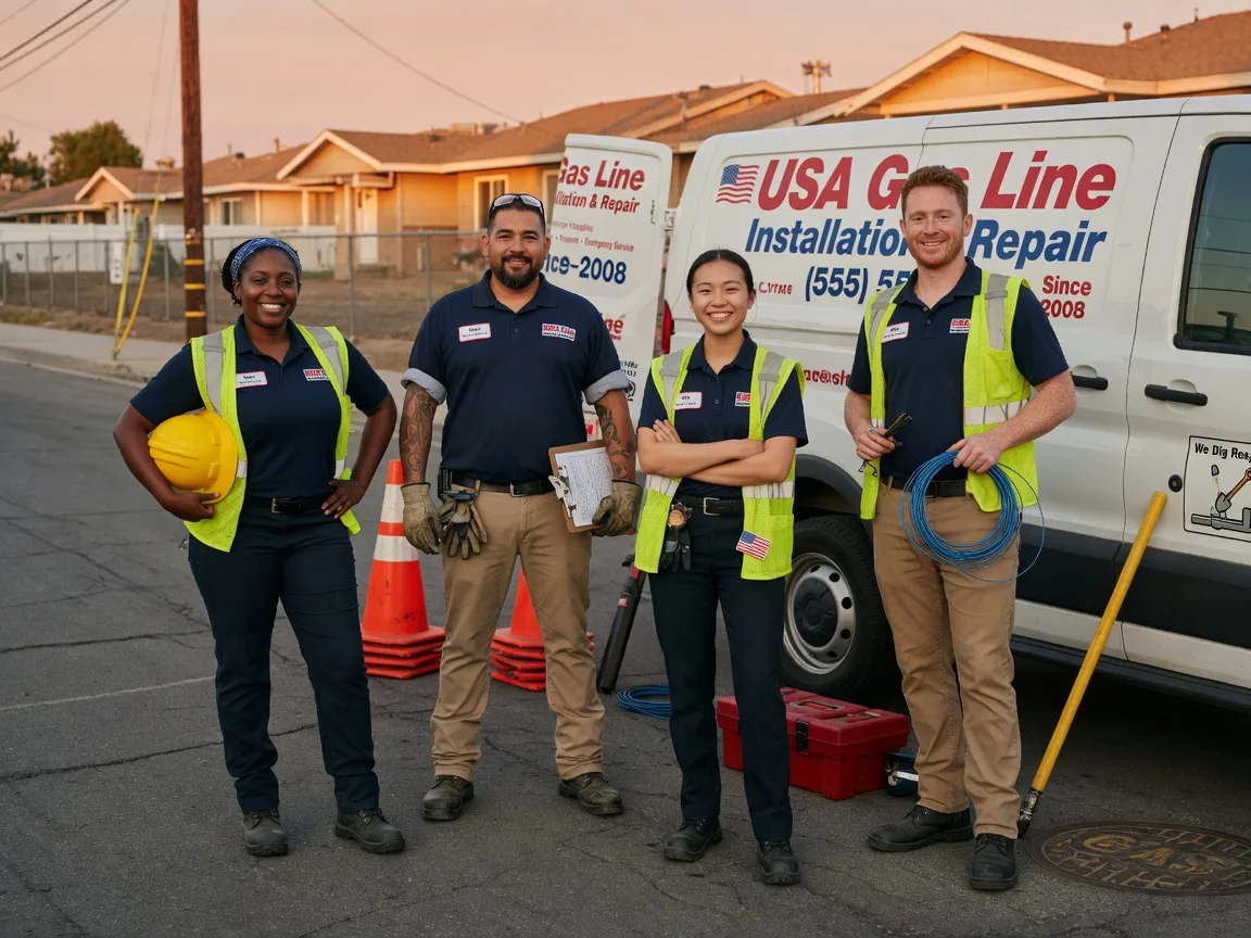 Gas Line Installation company in Des Moines, NM